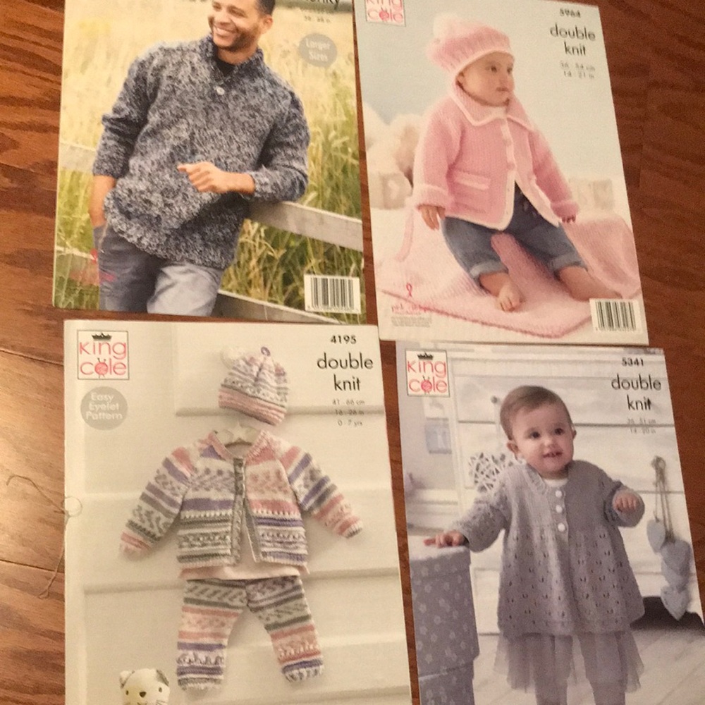 King Cole Knitting Pattern Collection - Picture 5 of 7